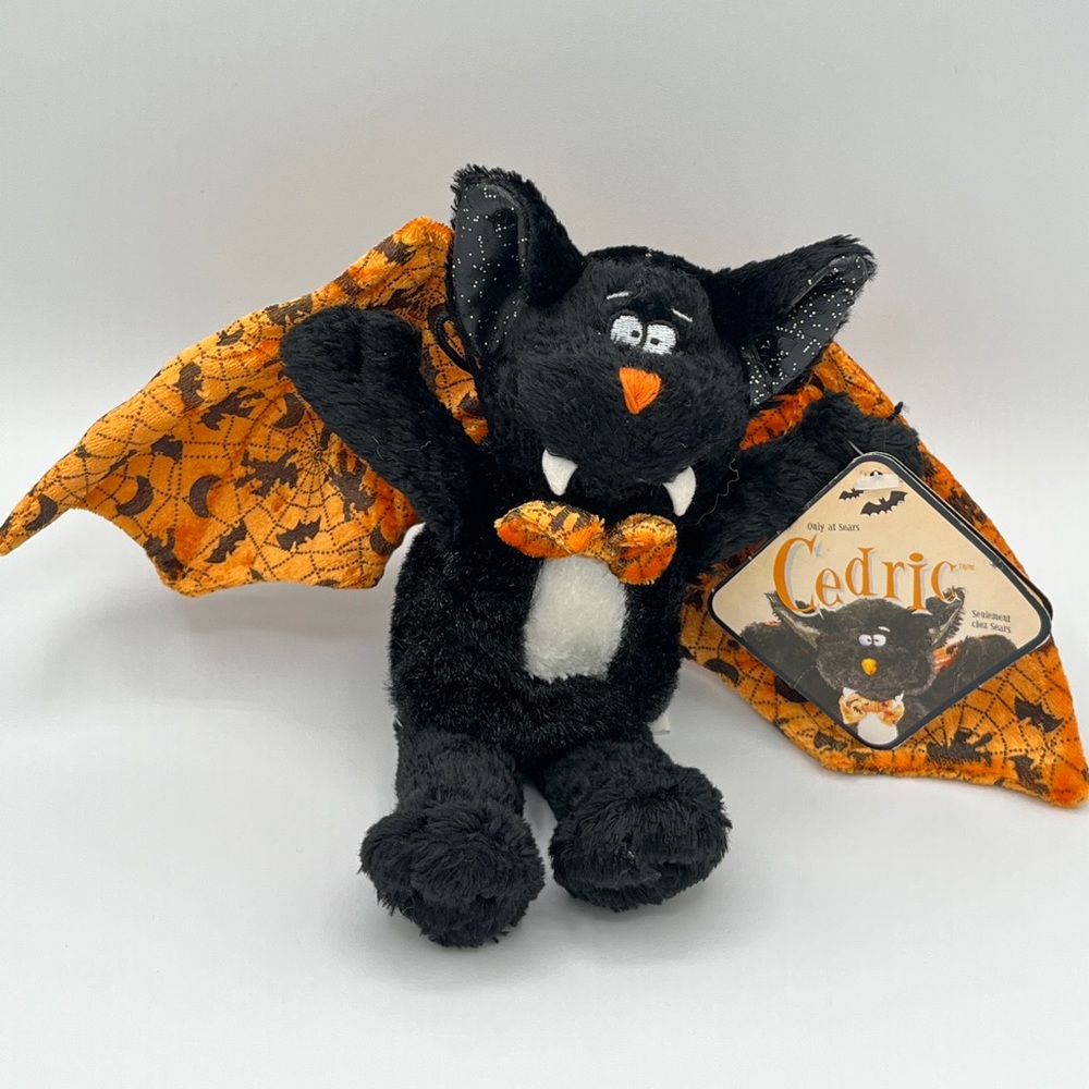 Vintage Cedric the Bat Plush - Sears Exclusive